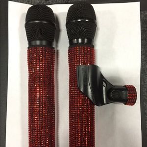 Crystal Bling Microphone Sleeve cover